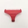 3X Attachment Combs/Guides For 40mm Wide T-blade Trimmer Detailer 1/2 1 1^1/2 Hair Clipper Comb Red view 4