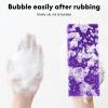 Beavorty 4-Pack Nylon Exfoliating Body Scrubber Bath Towels with Handles 39 Inch Japanese Style Shower Cloths for Dead Skin Removal on Neck Back Feet view 4