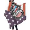 Custom Barber Cape Hairdresser Cape, Personalized American Barbershop Salon Cape for Men, Customized Hair Cutting Cape for Home Salon Barbershop view 2
