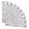Makartt Nail File: 80/80 Grit Emery Boards for Nails, 10pcs Professional Washable Doubled Sides Coarse Toenail Filer Heavy Duty for Acrylic and Extension Gel Removal, Pedicure Manicure Tools view 1
