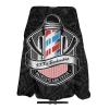 Custom Barber Cape Hairdresser Cape, Add Your Photo Text Logo Personalized Barbershop Salon Cape for Men, Customized Hair Cutting Cape for Home Salon Barbershop view 1