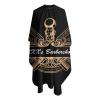 Custom Barber Cape Hairdresser Cape, Add Text Personalized Salon Cape for Men, Customized Hair Cutting Cape for Home Salon Barbershop view 3