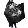 Custom Barber Cape Hairdresser Cape, Add Your Photo Text Logo Personalized Barber Salon Cape for Men, Customized Hair Cutting Cape for Home Salon Barbershop view 2