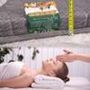 Beauty Bed Mattress Topper Trapezoidal Head Massage Table Mattress 5Cm Thicken Spa Bed Memory Foam Mattress Pad Non-Slip Lash Bed Cushion Cover with Breathing Hole,Grey,80x185cm view 2