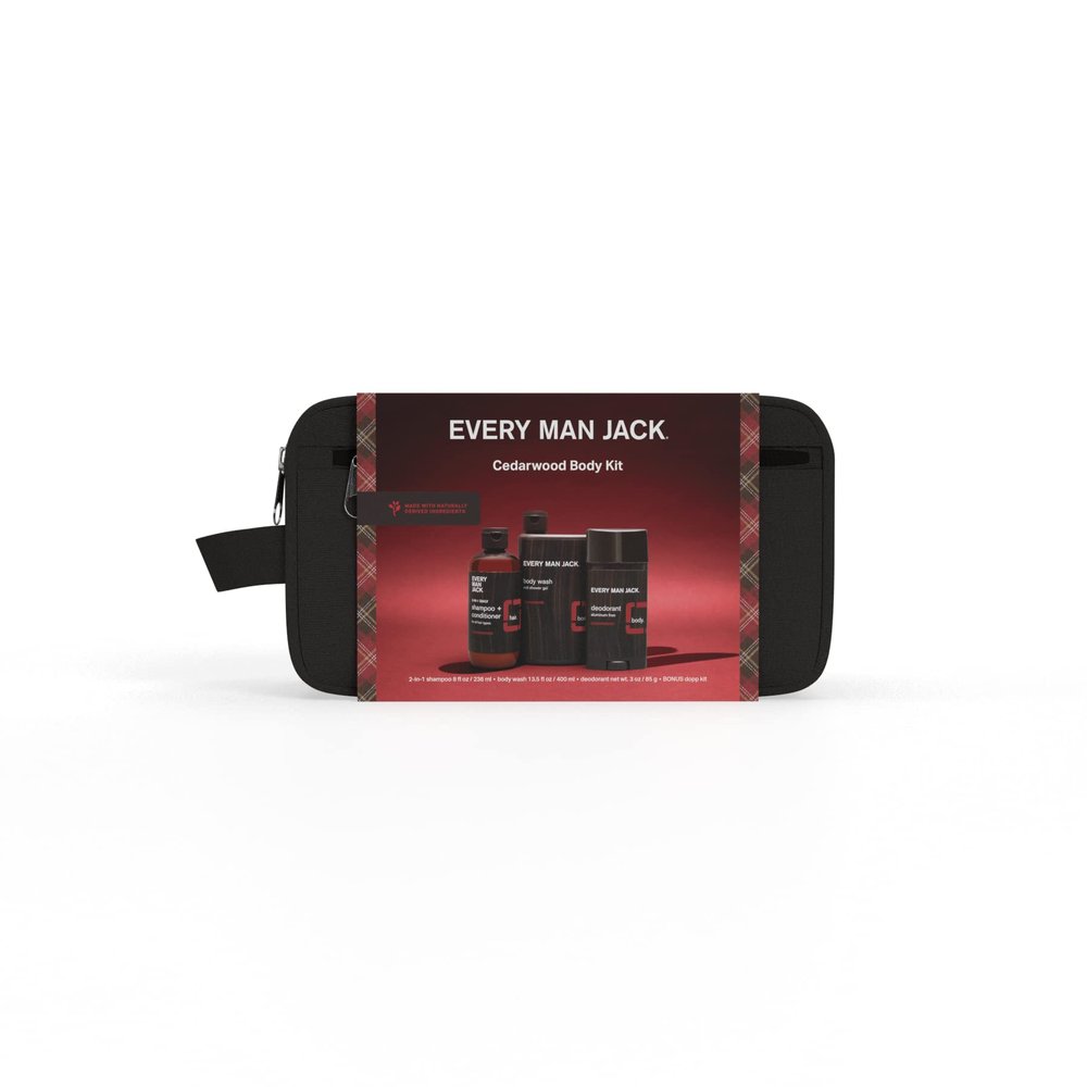 Every Man Jack Cedarwood Body Kit, 1 Count