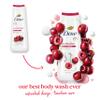 Dove Body Wash Revitalize Cherry and Chia Milk For 24hr Lotion-Soft Skin Moisturizing Skin Cleanser with No Sulfates No Parabens 20 oz view 3