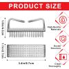 12Pcs Handle Grip Nail Brush, HOFASON Nail Brush for Cleaning Fingernails Manicure Scrub Hand Brushes to Cleaner Under Nails, Nail Cleaning Brush Pedicure Scrubbing tool Use for Foot Toenail Women Men view 2