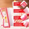 12Pcs Handle Grip Nail Brush, HOFASON Nail Brush for Cleaning Fingernails Manicure Scrub Hand Brushes to Cleaner Under Nails, Nail Cleaning Brush Pedicure Scrubbing tool Use for Foot Toenail Women Men view 4