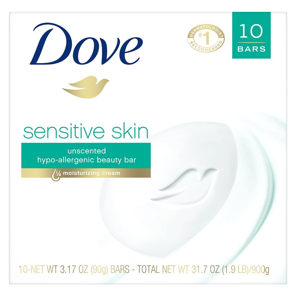 Dove, Bar Soap Sensitive Skin, 31.7 Ounce