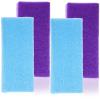 FOMIYES Nylon Bath Towels Exfoliating Surface 4 Pcs Scrubbers for Dead Skin Removal Japanese Washcloths view 1