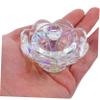 FOMIYES Crystal Nail Art Cup High-class Crystal Material Monomer Dish Lid for Gel Polish view 3