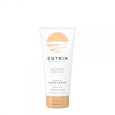 Cutrin Hohde Apricot Toning Treatment 200 ml. A pigment-rich treatment gives the hair a soft apricot tone