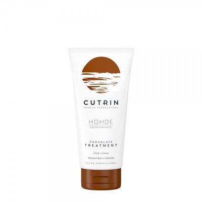 Cutrin Hohde Chocolate Toning Treatment 200 ml. A pigment-rich treatment for light brown hair that glows and maintains between colour treatments