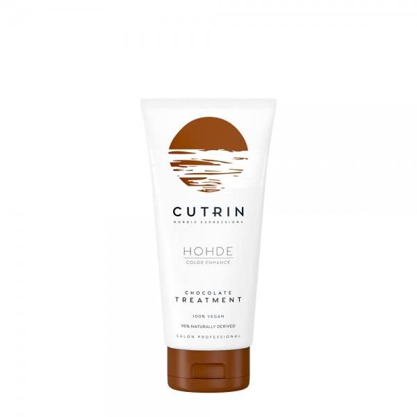Cutrin Hohde Chocolate Toning Treatment 200 ml. A pigment-rich treatment for light brown hair that glows and maintains between colour treatments
