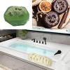 25Pcs Natural Loofah Slices of 2In, Reusable Natural Loofah Cuts for Cleaner Sponge Scrubber, Facial Soap Holder and DIY Customize Soap Tools for Wholesome Skin Care and Exfoliation with 1 Storage Bag view 4