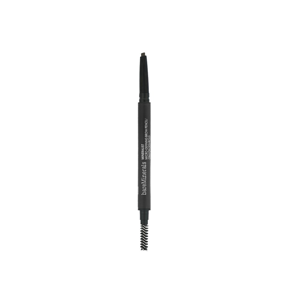 bareMinerals Mineralist Detailing Micro-Fill Brow Pencil, 12 hours Waterproof, Smudge-resistant for Fuller Brows, Pencil with Built-In Spoolie, Vegan