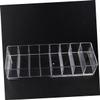 FRCOLOR 1pc Electric Clipper Storage Box Transparent Hair Clipper Holder Container for Organized Grooming Tools Compact Design for Easy Access and Safe Storage view 4