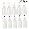 FRCOLOR 20pcs Plastic Squeeze Bottles Pe Material Dispenser Dropper Leakproof Sauce Bottle Cap for Ketchup Mustard Salad Dressing view 4