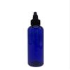 Natural Farms 4 oz Blue Cosmo BPA FREE Bottles - 8 Pack Empty Refillable Containers - Essential Oils Cleaning Products - Aromatherapy | Black Twist Open/Close Cap - Made in the USA view 2
