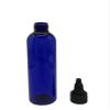 Natural Farms 4 oz Blue Cosmo BPA FREE Bottles - 8 Pack Empty Refillable Containers - Essential Oils Cleaning Products - Aromatherapy | Black Twist Open/Close Cap - Made in the USA view 3