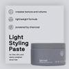 Black Wolf Hair Styling Paste for Men, Light Hold - Water Based Hair Styling Product for All Hair Styles & Types - Barber Grade Non-Greasy & Long Lasting Wax - Add Texture & Volume, 3 oz view 2