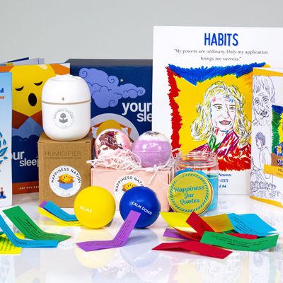 Sleepy Box - Dream Box - Sweet Dreams Box - Activities Box for a Better Sleep, Improve Your Habits for a Happier Life