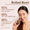 Tru Alchemy Retinol Reset Revitalizing Retinol Serum for face - Wrinkle Appearance Serum & Cream for Face w/Bakuchiol, Niacinamide for Overnight Renewal w/Long-Term Radiance - 1 fl oz view 3