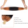 18 Inch Pre-Separated Springy Afro Twist Hair 8 Packs Pre-Fluffy Natural Curls are Perfect for Marley Crochet Hair Suitable for Black Women (1B/27/613, 18 Inch (Pack of 8)) view 2