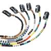 minihope 21 Inch Bright Spacer Bead Hair Wrap Set with Tassels, Hair Clips, and Retro Charm - 6 Styles for Women and Girls. view 2