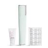 DERMAFLASH LUXE+ Sonic Dermaplaning Tool for Face Peach Fuzz Removal, Anti-Aging & Exfoliation, Seafoam view 1