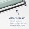 DERMAFLASH LUXE+ Sonic Dermaplaning Tool for Face Peach Fuzz Removal, Anti-Aging & Exfoliation, Seafoam view 3