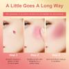 Mysense Silky Cream Blush Stick for Cheek Soft Pinch, Matte Blush Makeup Natural-Looking, Weightless, Long-Lasting - 02# Happy-Crushed Rose view 3