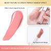 Mysense Silky Cream Blush Stick for Cheek Soft Pinch, Matte Blush Makeup Natural-Looking, Weightless, Long-Lasting - 04# Joy-Orange Red view 2