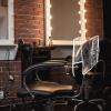 5 Pieces Chair Back Cover Salon Chair Cover Plastic Clear Round Chair Back Cover Prevents Damage to Spa/Salon Chair, Hairdressing Chair Back Covers Fits Most Standard Salon Chairs, Office Chairs view 4