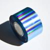 1roll NailMAD 4cm x120M Blue Foil Paper Silver Starry Sky Nail Foils Rose Gold Nail Transfer Stickers Decals Manicure Nail Art Decorations (Holo Sky Blue) view 2