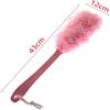 LUYILA 3 Pieces Back Scrubber for Shower Loofah,Long Handle Bath Body Brush Soft Nylon Mesh Loofah Sponge On a Stick for Men Women view 2