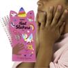 Omy Unicorn Nail Stickers for Kids - 200 Stickers, Waterproof, Durable, Fun, Creative Designs | Strong Enough to Last Through Hand Washing - Easy to Apply, Safe, Non-Toxic | Age 3 and Up view 1
