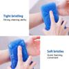 LUYILA Exfoliating Bath Washcloths Silicone Back Exfoliating Shower Pads, Extra Long Scrubber Skin Clean Shower Brushes, Back Scrubber Men Women Bath Towel Massage (Color : Green) view 4
