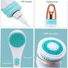 LUYILA Shower Brush for Body,Electric Shower Brush Rechargeable Rotating Long Handle Back Scrubber Suitable for Body Cleansing Exfoliation Waterproof (Color : Pink) view 4