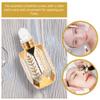 GLEAVI 12 pcs Essential Ml Mini Fragrance Exquisite Tiny Er Perfume Refillable Plastic Oil DIY Sub-ing Perfumes Balms On Golden Dispensing Gold Arabic Small for Container view 3