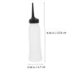 FOMIYES Pp Fine Tip Hair Oil Applicator Bottle 3pcs Set Squeeze Bottles Hair Dye Applicator view 2