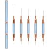 Nail Art Brushes, Double-Ended 10PCS Head Long Nail Art Liner Brushes Nail Design Brushes for Long Lines,Tiny Details,Fine Drawing Nail Brushes for Nail Art,Sizes 5/7/9/10/11/15/20/22/25/30 view 1