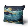 Cafl Mountain Cactus Moon Makeup Bag Travel Large Boho Desert Cactus Cosmetic Bag Essentials Jewelry Skincare Zipper For Women-108 inch view 2