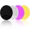 Silicone Facial Cleansing Brush, Soft Face Brush, Blackhead Acne Pore Pad - Face Exfoliator & Deep Cleaning 4 Pack view 1