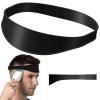 Neckline Shaving Template and Hair Trimming Guide, High-Grade Curved Durable Silicone Haircut Band for DIY Home Haircuts Fade and Taper Guide for Clippers-Black view 1