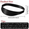 Neckline Shaving Template and Hair Trimming Guide, High-Grade Curved Durable Silicone Haircut Band for DIY Home Haircuts Fade and Taper Guide for Clippers-Black view 2