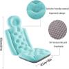 LIPPSY Full Body Bath Pillow, Non-Slip Thick Waterproof Bathroom Pillow Bath tub Accessory for Bathtub Full Body Mat Headrest Cushion (Color : Blue) view 4