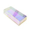 Grafting False Eyelash Acrylic Extension Pallet Organizer, Eyelash Extension Glue Tweezers Plate Makeup Palette, Dustproof Storage Box Display Training Tools Salon (Dazzling S with cover) view 1