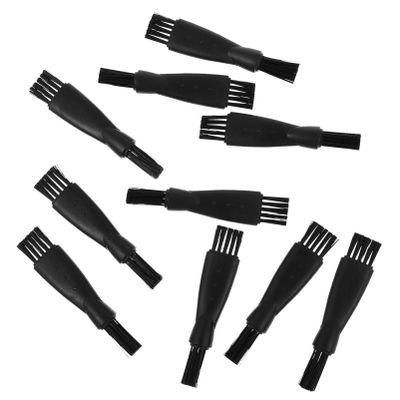 FOMIYES 10pcs Electric Shaver Brush Cleaner for Men Face Razor Replacement for Electric Shaver Black