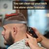 Neckline Shaving Template and Hair Trimming Guide, High-Grade Curved Durable Silicone Haircut Band for DIY Home Haircuts Fade and Taper Guide for Clippers-Gray view 4